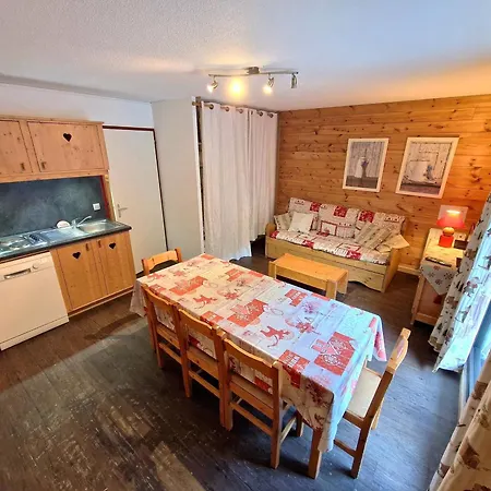 2 Pieces+cabine, 6-8 Pers, 42m², Coeur Station, Pres Pistes, Tv, Dvd - Fr-1-265-220