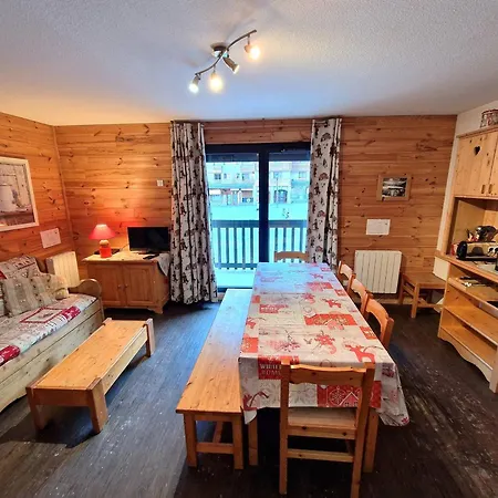 Apartment 2 Pieces+cabine, 6-8 Pers, 42m², Coeur Station, Pres Pistes, Tv, Dvd - Fr-1-265-220 *